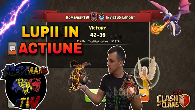 WAR RECAP - RomaniaFTW vs Invictus Esports | Clash of Clans