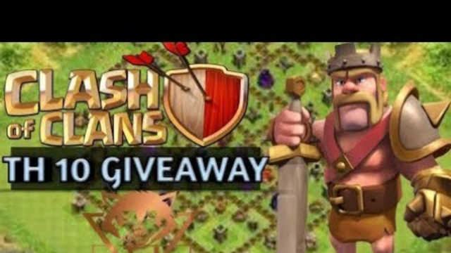 Clash Of Clans Th10 max out base giveaway | BATTLE GAMER