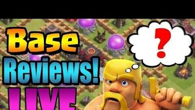 CLASH OF CLANS ||BASE REVIEW || TROPHIES PUSHING GAMEPLAY || JOIN US
