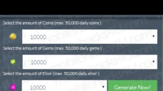 Clash of clans free gem generator