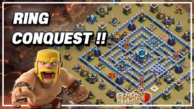 TH13 Ring Base Conquest !! Town Hall13 Attack 3Star Strategy Clash of Clans COC [#12]