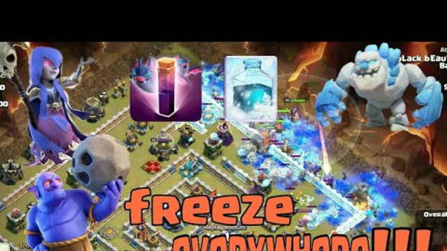 Freeze, Bat Wave! TH13 War Attack Strategy | Clash Of Clans