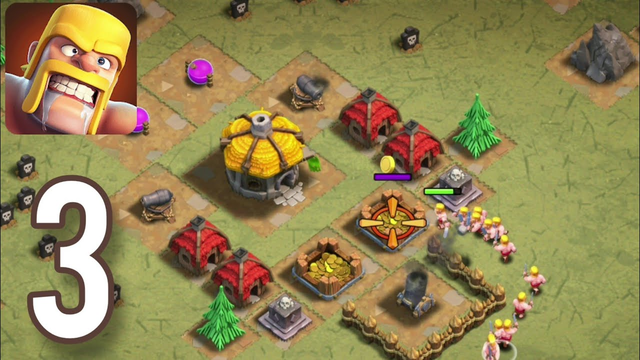 Clash Of Clans|Walkthrough_Gameplay#3|(Android/IOS)