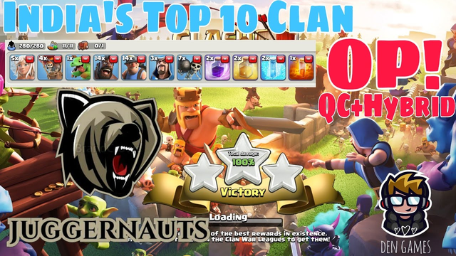 Checkout! How Leader at juggernauts Attacks in Legends League | Clash of Clans