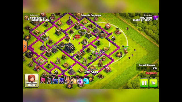Clash of clans game three minutes video