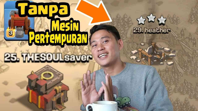 TEKNIK TH 10 TANPA MESIN PERTEMPURAN COC INDONESIA