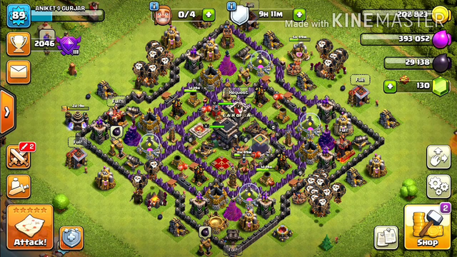 How to solve clash of clans black screen problem | how to solve clash of clan opning problem
