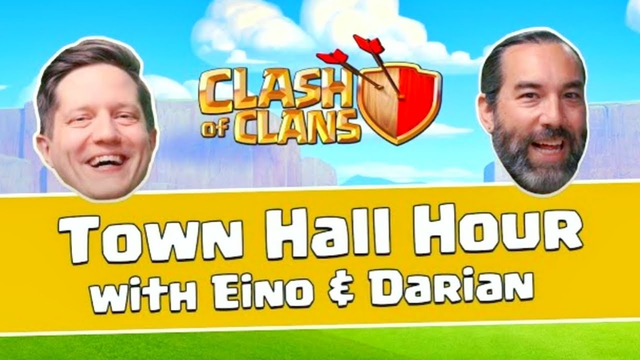 Clash of Clans -Town Hall Hour with Eino & Darian - Clash of Clans livestream QnA - Super Gaming