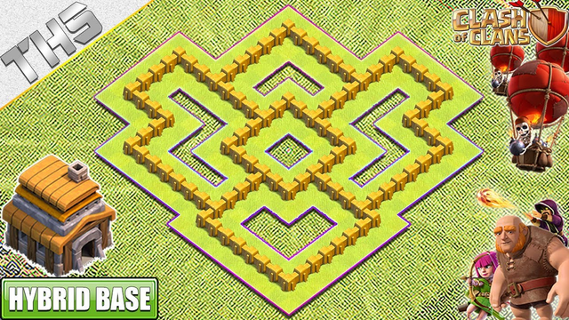 NEW TH5 Base with COPY LINK 2020 - Clash of Clans