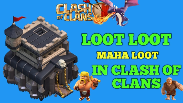 BIGGEST LOOT IN CLASH OF CLANS | TOWN HALL 9 |