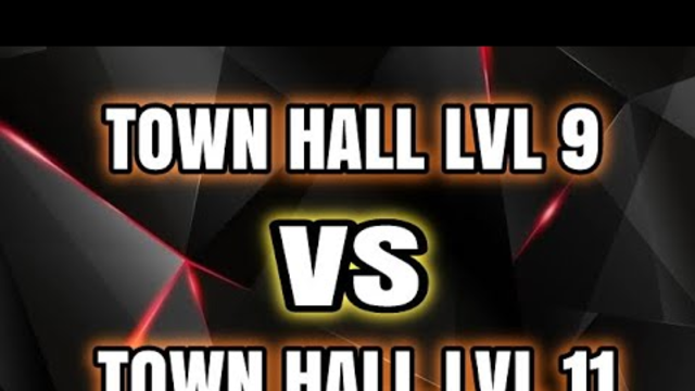 Town Hall Level 9 VS Town Hall Level 11 | Clash Of Clans