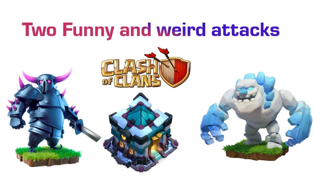 2 Funny and weird Attacks | Clash Of Clans | #part 1