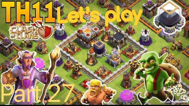 Clash Of Clans TH11 Let's Play part 27: Level 49 King
