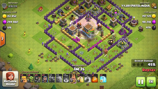 TOP 3 TOWNHALL 8 ATTACK STRATEGIES................................CLASH OF CLANS
