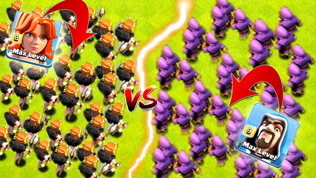 max Valkyrie vs max wizard || which one is best || clash of clans