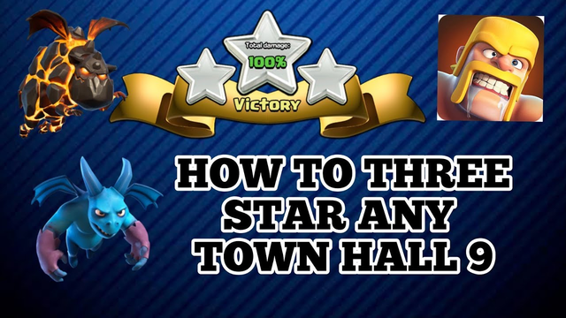 How to get THREE STAR in TH9 | Lavaloonion | clash of clans