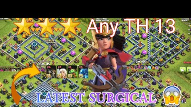 New TH 13 Surgical Electro Charge Strategy | Ring Base Easy Triple | Clash of Clans