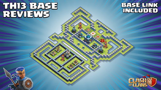 *EXCITING* Town Hall 13 (TH13) Base - With TH13 BASE LINK - Clash of Clans