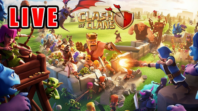 TH9 | Clash of Clans LIVE | Trophy push and Loot grind!