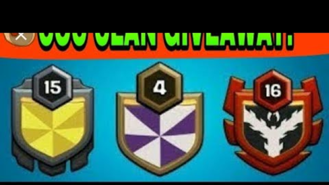 clan giveaway level 4 join fast .aim 450 for clashing with pruthviraj. clash of clans