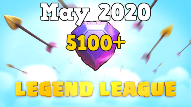 Legend League Hybrid Attacks | May 19th 2020 | 5100-5200 Trophies | Clash of Clans | Raze