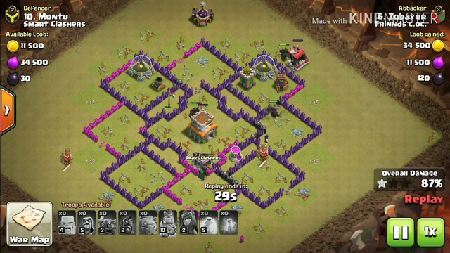 coc best attack strategy / clash of clan / for new th9