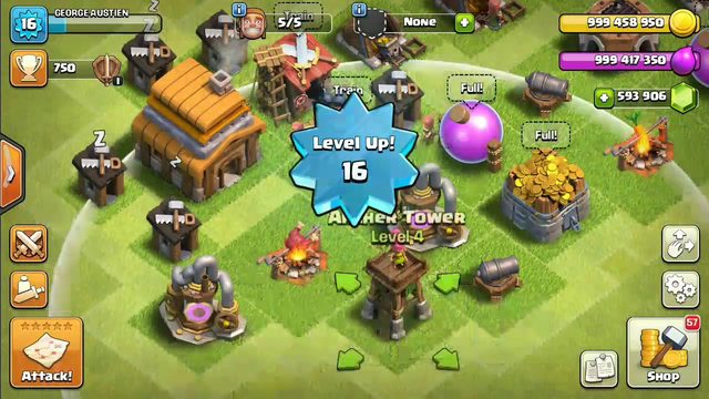 Clash of clans th push to th13 part-1