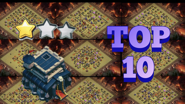 *TOP 10* TOWN HALL 9 WAR BASES WITH LINKS - COC BEST TH9 BASE WITH LINK - BEST TH9 WAR CWL BASE 2020
