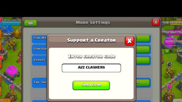 How to get your own CREATOR CODE in Clash of clans 2020