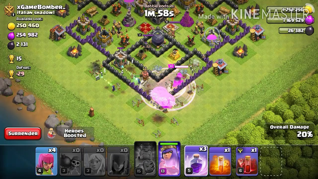 Queen walk with healers | COC experiment | Indian dragon | Clash of clans |
