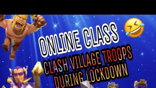 CLASH COMEDY FUN WITH CLASH TROOPS DURING LOCKDOWN-- CLASH OF CLANS