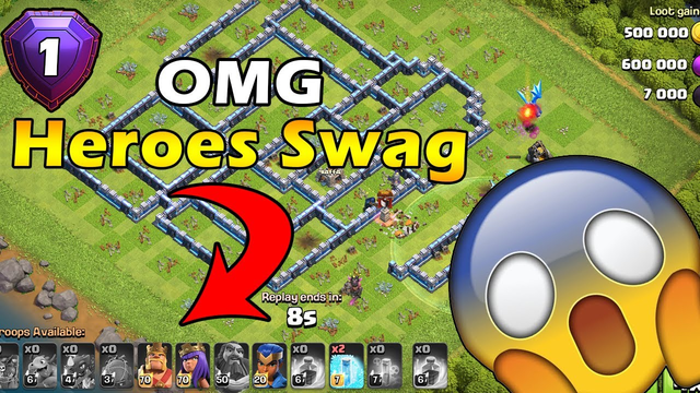 Heroes Swag Attacks TH13 Legend League Pushing Clash Of Clans INDIA