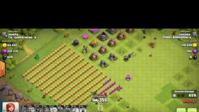 CLASH OF CLANS - 100% Attack Damage due to open walls