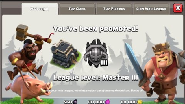 TH9 IN MASTERS LEAGUE | Clash of Clans