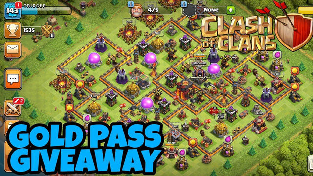 Hindi , Gold Pass Giveaway | Clash Of Clans
