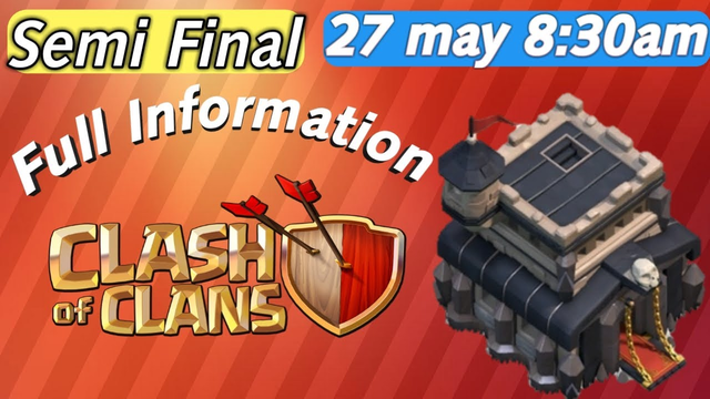 Clash of clans Semi-final teams || th9 tournaments semi-final information||