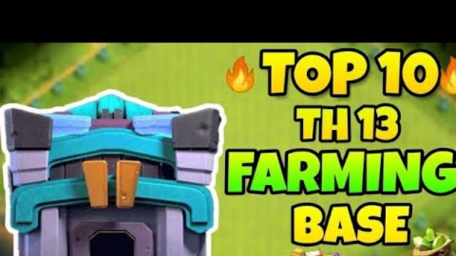 NEW TOP 10 TH13 FARMING BASE WITH LINK || TH13 ANTI 2 STAR FARM BASE 2020 || CLASH OF CLANS