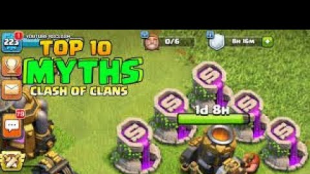 Top 10 Mythbusters in Clash Of Clans| COC Myths #1