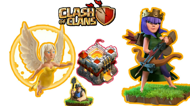 clash Of Clans : Town Hall 13 Queen Charge. !