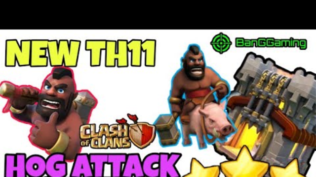 New TH11 Hog Attack Strategy 2020 | Clash Of Clans - Coc