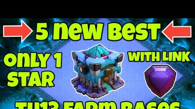 New Top 5 Th13 Farming Base With Link | Coc - Th13 Farming Base Links | Best Th13 Farm Base 2020