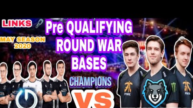 New MCES and MKMA Qualifying Round War Bases+Links! New Top 10 War Bases MCES|| clash Of Clans.