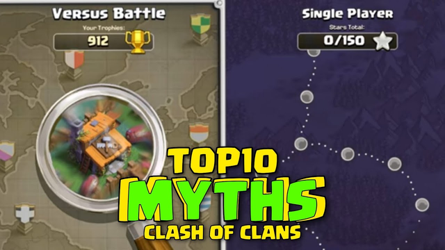 Top 10 Mythbusters in CLASH OF CLANS | COC Myths #21