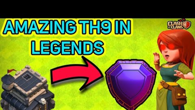 Town hall 9 in legend league || Outstanding player|| Clash of clans ||