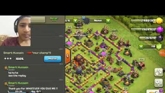 Clash of clans (coc) challange by{ MUR CHAMP}