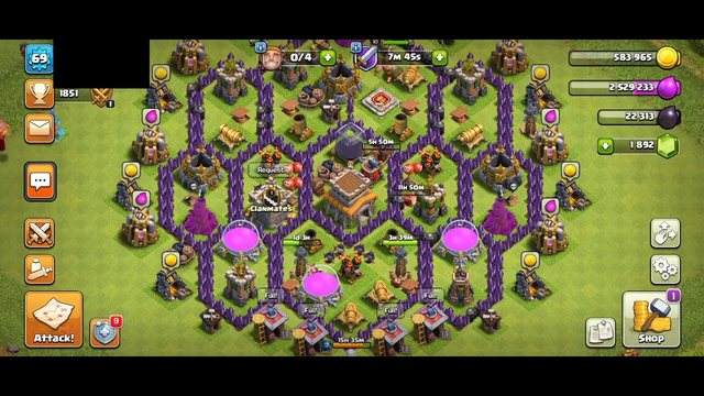 Th8 attacking startegy of Clash Of Clans