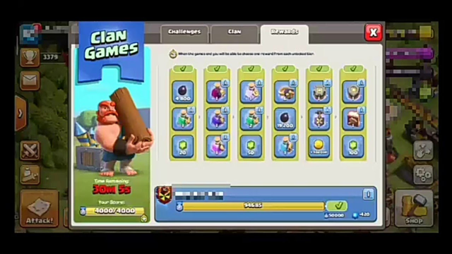 Clash of Clans | Best rewards(opinion) for Clan Games