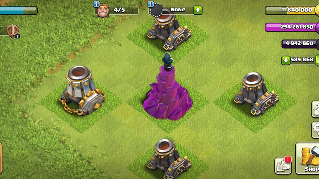 Wizard Tower Level 12 - Clash Of Clans - Gameplay