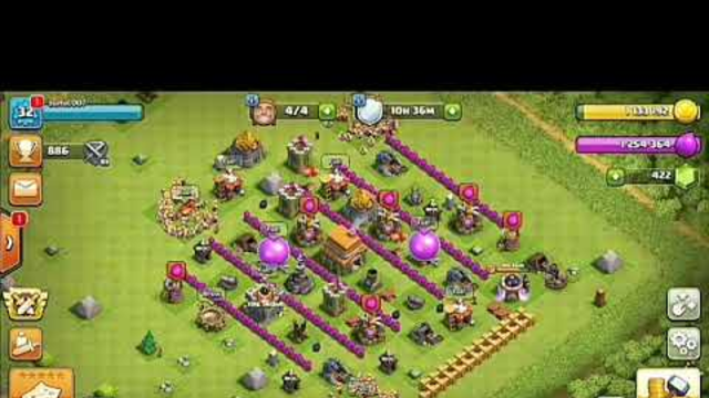 Clash of clans (going to TH6 max)