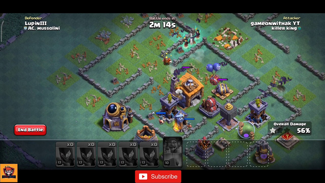 COC Builder Hall 7 | Best Attack| Attack on BH 7 | COC Defense Strategy | GOWAK | Clash Of Clans